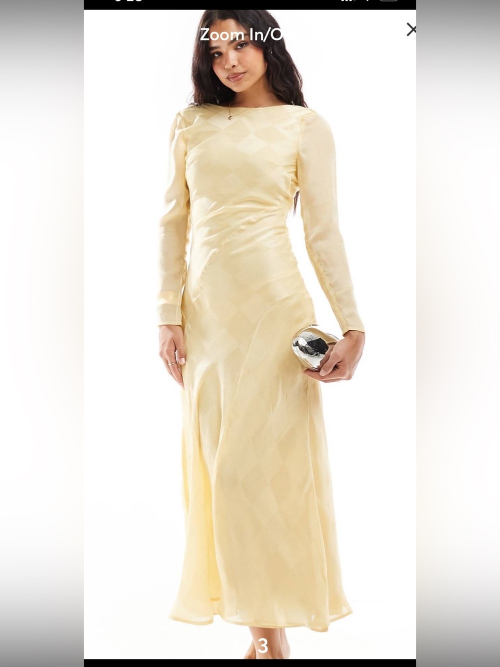 ASOS Satin Midi dress
